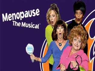 Menopause the Musical Signage at Harrah's