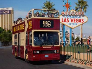 Big Bus hop On Hop Off tour of Las Vegas