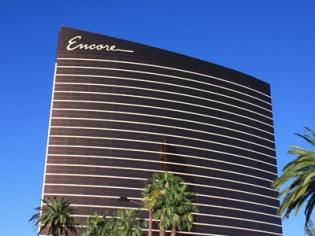 Front View of Encore Hotel