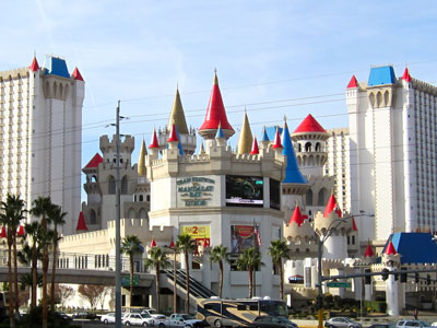 Excalibur Hotel Las Vegas Front View