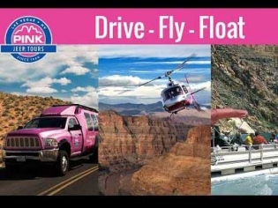 Grand Canyon Combo tour Drive Fly Float