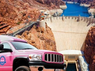 Hoover Dam Classic Pink Jeep Tour