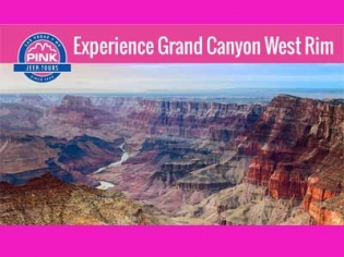 Grand Canyon West Rim Pink Jeep Tour