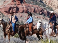 Wild West Horseback Ride and Sunset BBQ w/ three horses